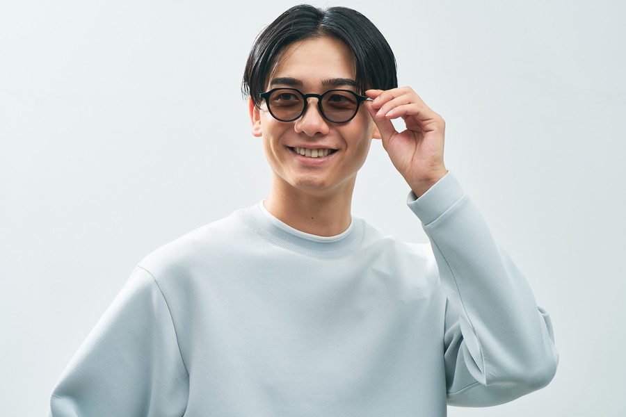 SUNCUTGlasses/UV100%CUT/クラウンパント型サングラス