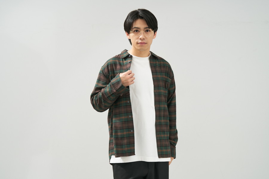 コンビネーションフレームのボストン型/FASHION RUBBER COMBI