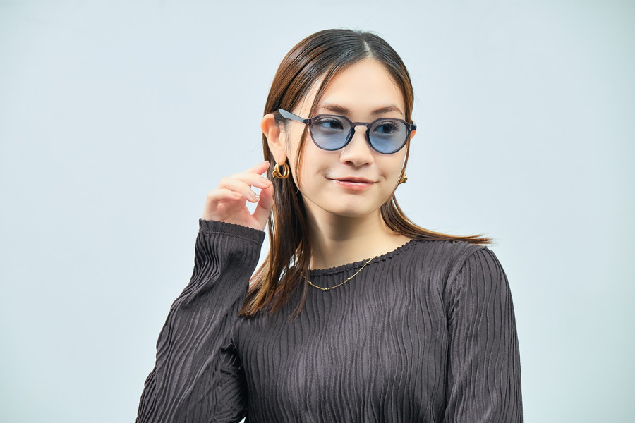 SUNCUTGlasses/UV100%CUT/クラウンパント型サングラス