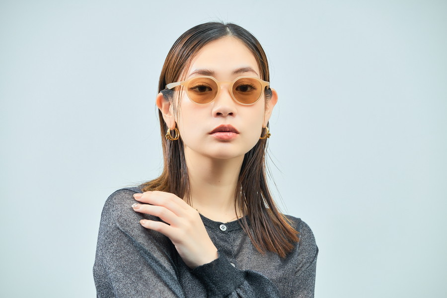 SUNCUTGlasses/UV100%CUT/クラウンパント型サングラス