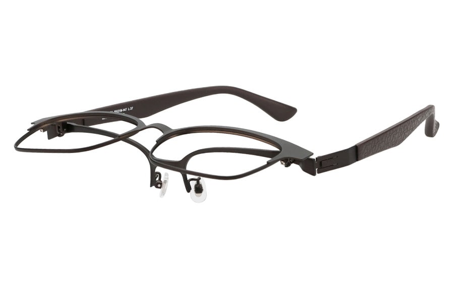 新構造のスクエア型FLIP UP(跳ね上げ式メガネ)（ZY252030-44F1