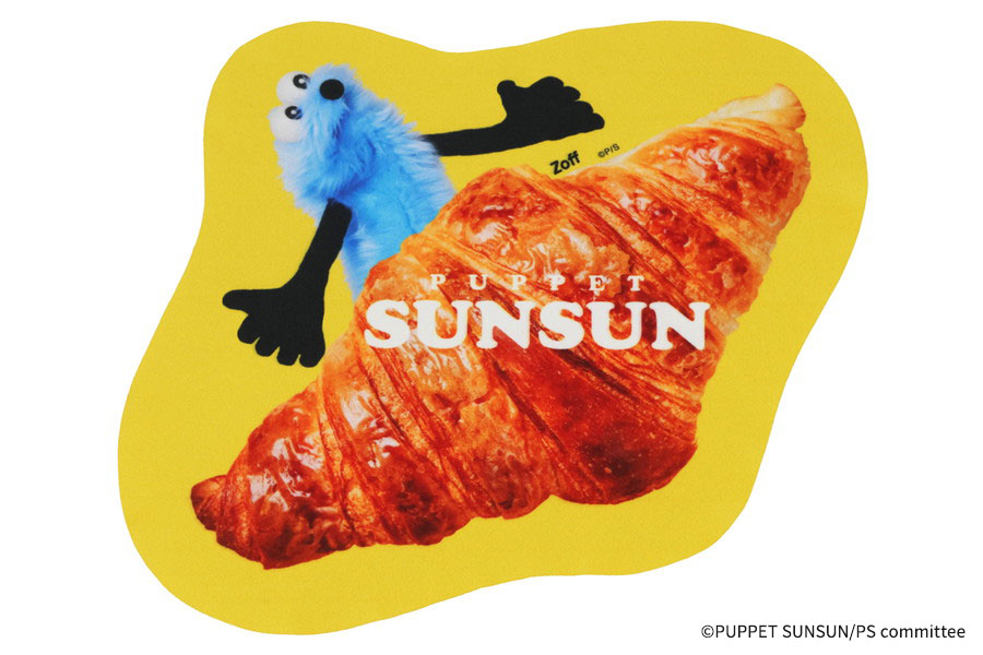 Zoff｜PUPPET SUNSUN ダイカットメガネ拭き