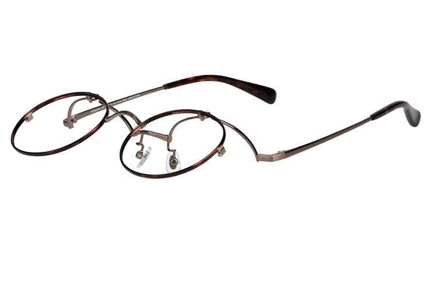 ラウンド型FLIP UP(跳ね上げ式メガネ)（ZF252022-49E1）｜メガネのZoff