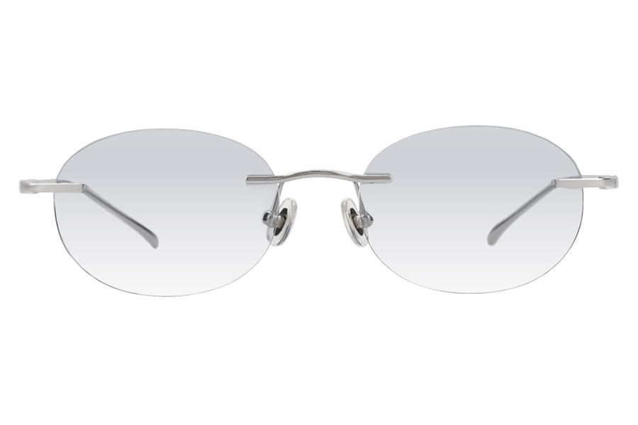 SUNCUTGlasses/トレンドのリムレス オーバル型サングラス（ZG263G01