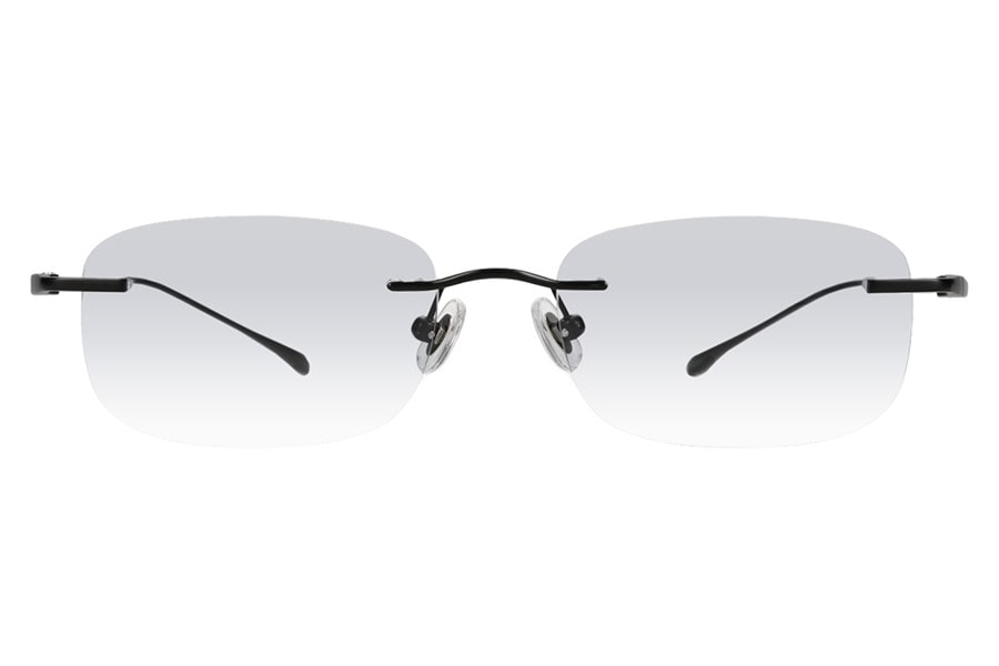 SUNCUTGlasses/トレンドのリムレス スクエア型サングラス（ZG263G04
