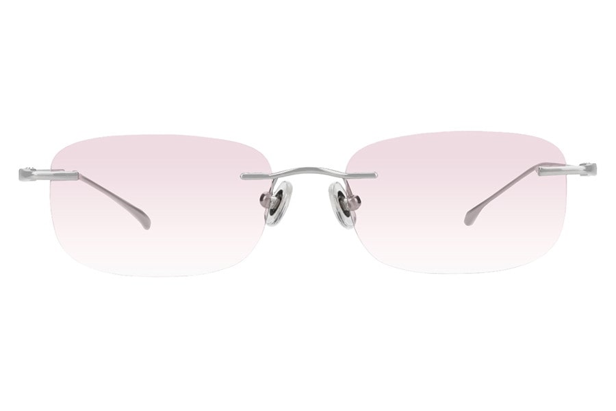 SUNCUTGlasses/トレンドのリムレス スクエア型サングラス（ZG263G04