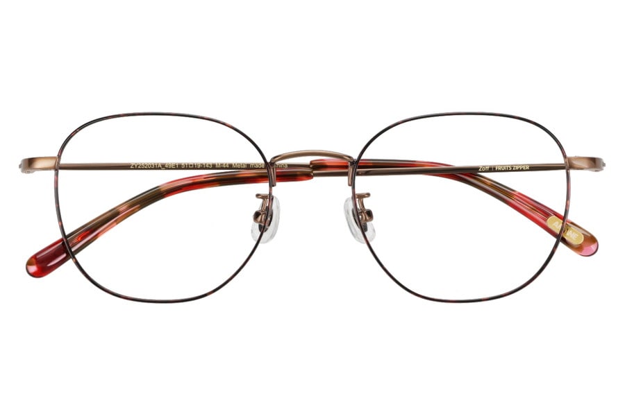 【❦鏡音ミルフィ❦】 Zoff｜FRUITS ZIPPER Member's select：月足天音モデル（ZY252031-49E1