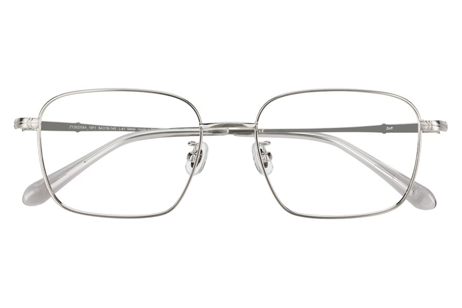 ファッション性の高いウェリントン型メタルフレーム（ZY262006-15F1