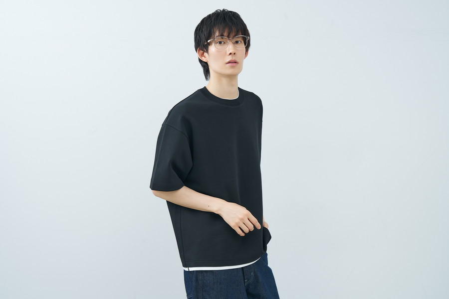 コンビネーションフレームのウェリントン型/FASHION RUBBER COMBI