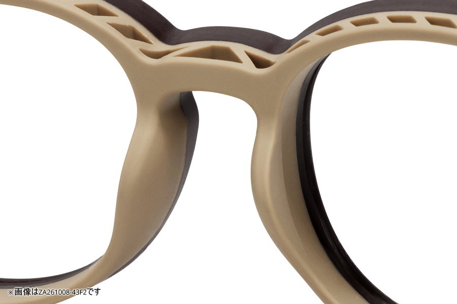 AFRICA EYEWEAR シルバーフレーム メガネ 寝転んでも壊れにくいメガネ]耐久性に優れたウェリントン型フレーム