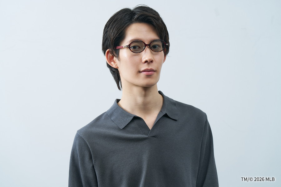WEB限定価格]Zoff｜MLB オーバル型サングラス(ボストン レッドソックス