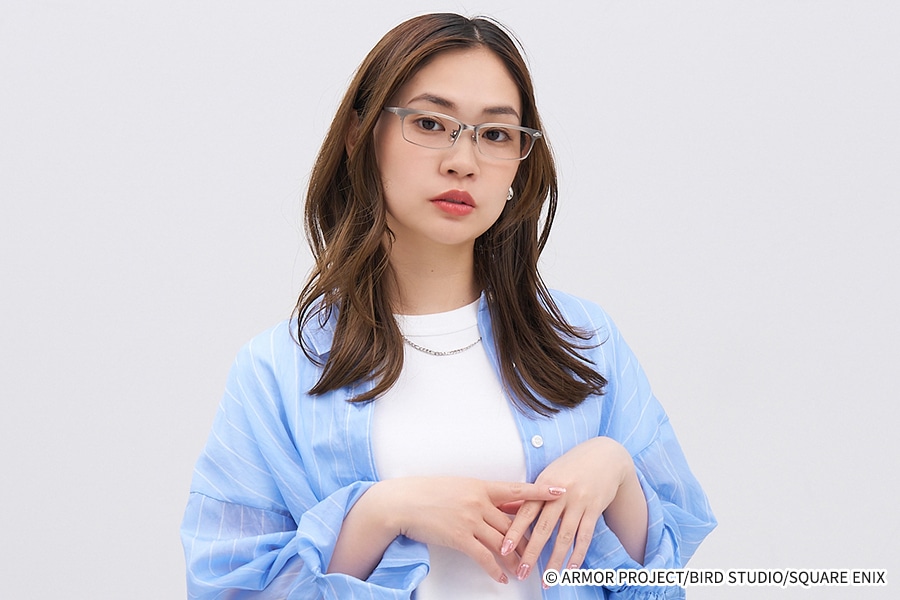 Zoff｜DRAGON QUEST はぐれメタル モデル[跳ね上げ式メガネ][WEB限定