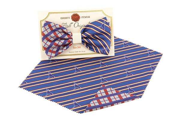 スペシャルプライス]クリーニングクロス(NAVY)（EYEWEARCLOTH4-DOGB