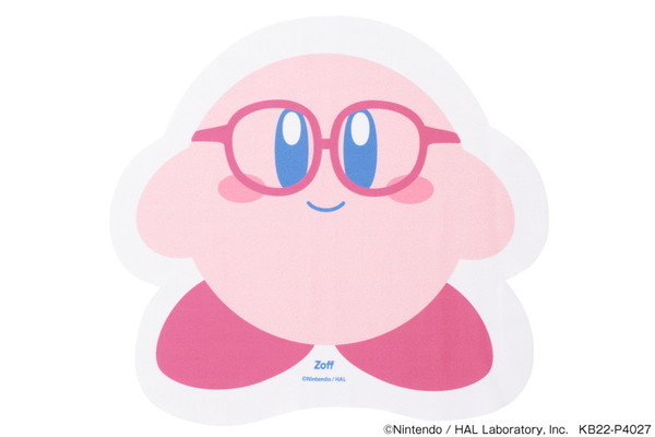 Zoff×Kirby マスコットクリーナー（KIRBY-Cleaner-PK）｜メガネ