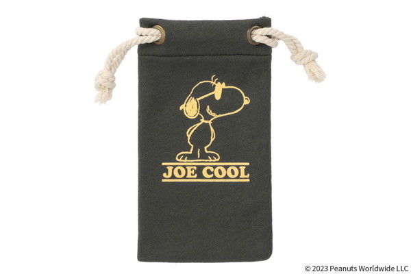 Zoff PEANUTS COLLECTION メガネケース（PNT-J-POUCH-GY