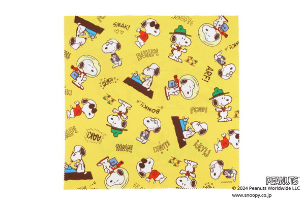 Zoff PEANUTS COLLECTION 4 CLOTH PNT4-CLOTH-YE Z0242010_5101】(メガネ雑貨/その他  UNISEX - イエロー) - メガネのZoffオンラインストア