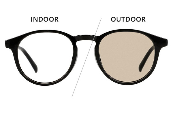 WEB限定セール価格]ボストン型サングラス/TREND(度なし調光レンズ搭載