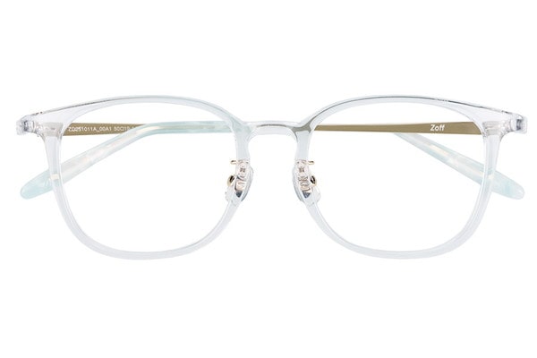 新品MARKER16:10+ホワイト偏光レンズメガネ可スペアケース付38%OFF セール価格]ウェリントン型コンビネーションフレーム（ZC251011-00A1