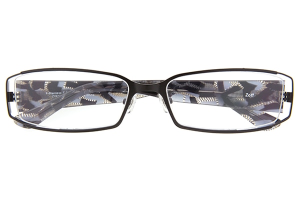 アウトレット価格 Design Metal デザインメタル Zy611 B 1 メガネ メンズ スクエア ブラック メガネ のzoffオンラインストア