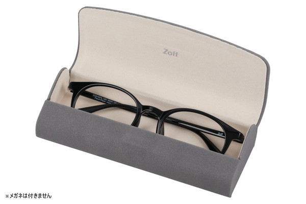 メガネケース（CASE-ROUND-GY）｜メガネのZoffオンラインストア