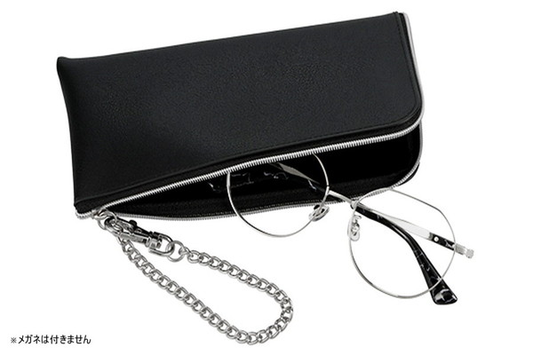 セール価格]CHAIN POUCH（CHAIN-POUCH-BK）｜メガネのZoff