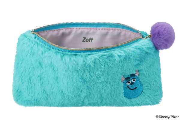 スペシャルプライス]Disney FURRY ふわもこポーチ(WEB限定商品) D-FURRYCase-Sull  Z0221015_7101】(メガネ雑貨/その他 UNISEX - ブルー) - メガネのZoffオンラインストア