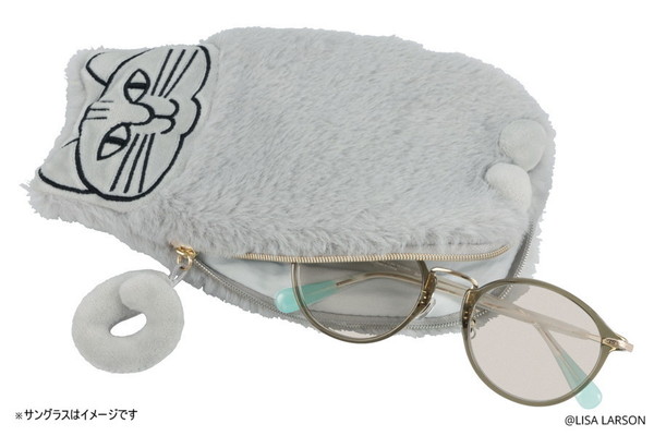 Zoff meets LISA LARSON（LISA25POUCH-GY）｜メガネのZoff