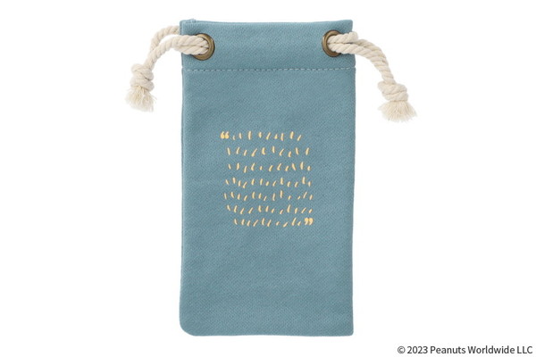 Zoff PEANUTS COLLECTION メガネケース PNT-J-POUCH-BL】(メガネ雑貨