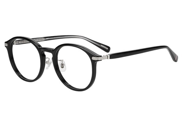 Zoff×UNITED ARROWS ラウンドメガネ ブラック UNITED ARROWS 伊達メガネ メガネ 眼鏡 ボストン型 メガネ