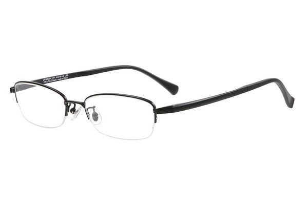 アウトレット価格]軽くて壊れにくい Zoff SMART BUSINESS Titanium Premium ZF193005-14F1  ZF193005_14F1】(メガネ MEN スクエア ブラック(マット)) - メガネのZoffオンラインストア