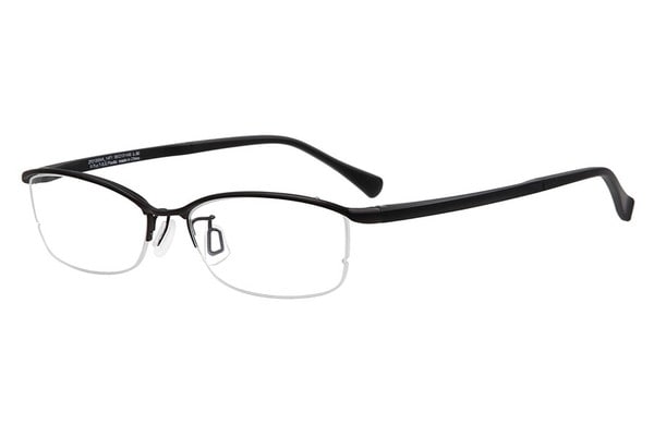 軽くて壊れにくい Zoff SMART BUSINESS Titanium Premium ZF213004-14F1】(メガネ MEN スクエア  ブラック(マット)) - メガネのZoffオンラインストア