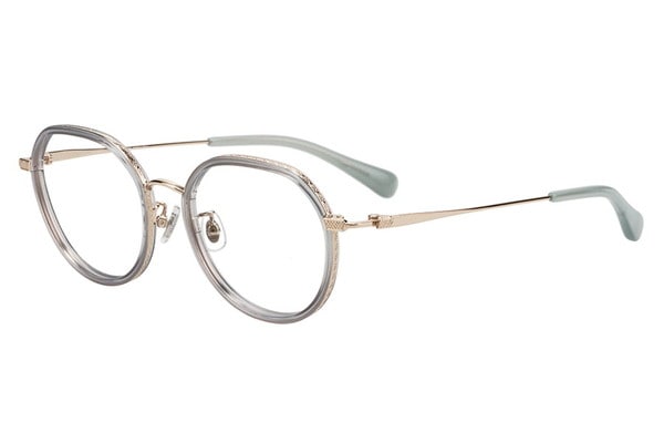めがねめがね Gray Kids' Flexible Rectangle Glasses #2021212 | Zenni Optical