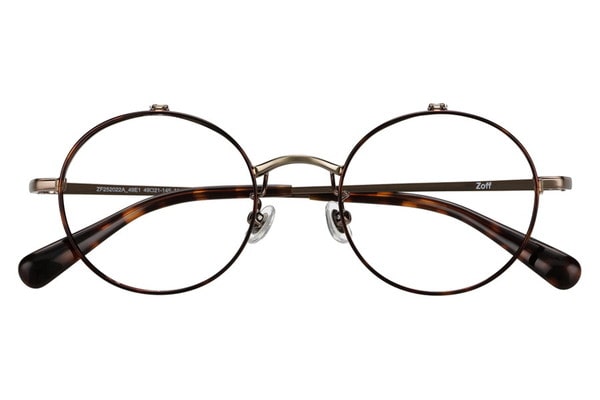 ラウンド型FLIP UP(跳ね上げ式メガネ)（ZF252022-49E1）｜メガネのZoff