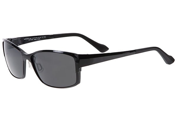 スペシャルプライス]Zoff SMART Regular SUNGLASSES/紫外線カット率99.9%以上 ZJ181G01-14E1  ZJ181G01_14E1】(サングラス MEN スクエア ブラック) - メガネのZoffオンラインストア