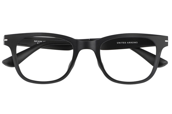 スペシャルプライス]Zoff｜UNITED ARROWS ZJ211010-14F1 ZJ211010_14F1】(メガネ UNISEX ウエリントン  ブラック(マット)) - メガネのZoffオンラインストア