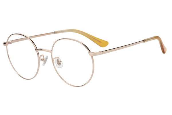 セール価格]FASHION METAL[中顔面短縮みえメガネ]（ZL242001-56E1