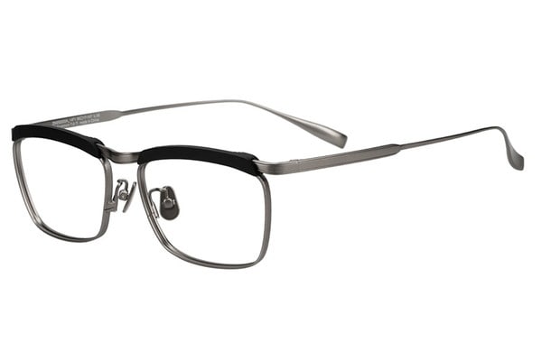 重厚感のあるウェリントン型チタンフレーム（ZM252003-14F1）｜メガネ