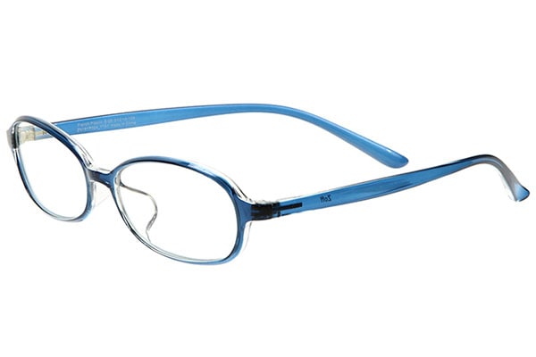 Web限定価格 Zoff Pc Clear Pack ブルーライトカット率約50 Zn181p02 71a1 Pcメガネ Unisex オーバル ブルー メガネのzoffオンラインストア