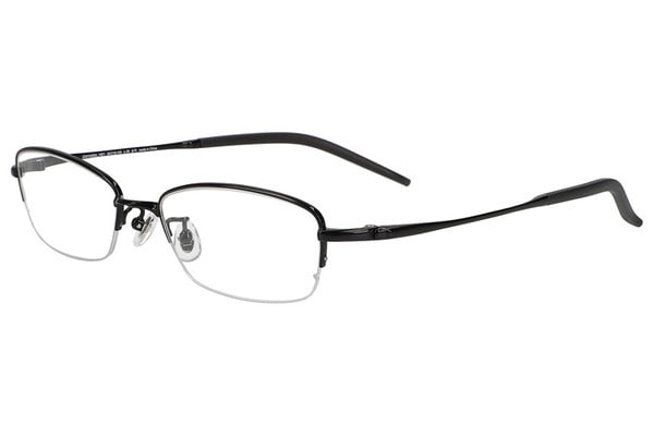 アウトレット価格】Titanium Premium (ビジネス) ZO213002-14E1】(メガネ MEN スクエア ブラック) メガネの Zoffオンラインストア