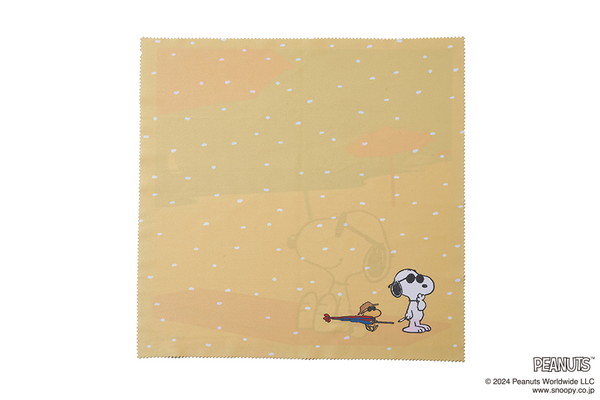 Zoff｜PEANUTS スヌーピーフェスティバル メガネ拭き PNT-UME-CLOTH-YE