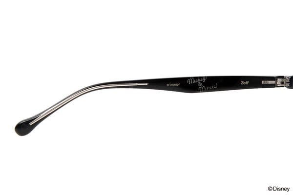 Disney Collection Happiness Series Classic Line Za 14e1 メガネ Women ボストン ブラック メガネのzoffオンラインストア