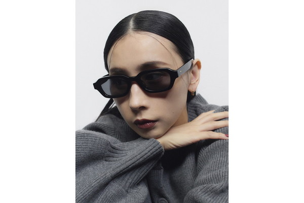 04 Zoff | Naoko Kuroishi HEXAGON SUNCUT GLASSES（ZA251G46