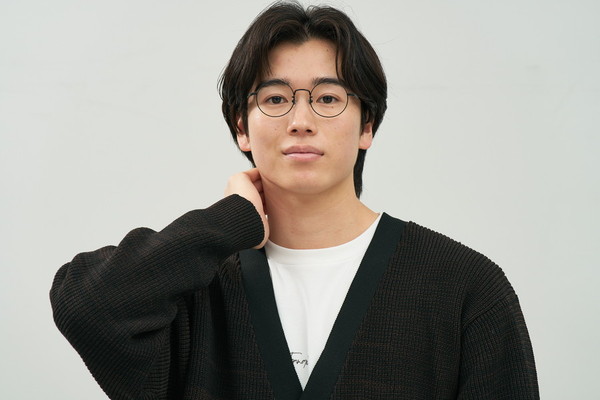 S11 158 25,5 メンテ付き　初級者セット　160 知的な印象のラウンド型チタンフレーム（ZG253010-14F1）｜メガネの