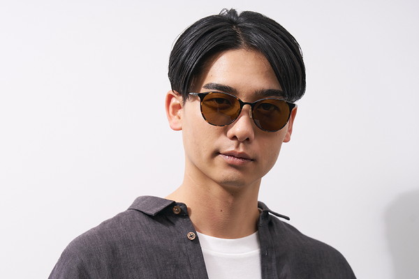 Zoff SMART Skinny SUNGLASSES/紫外線カット率99.9%以上 ZJ181G05-49A1