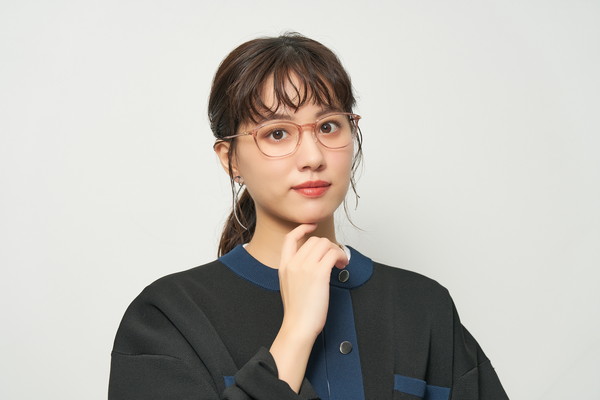 Zoff SMART SKINNYメガネ ZJ241022_14E1ブラック 軽くて壊れにくい