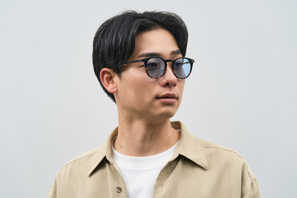 VINTAGE SUNGLASSES/紫外線カット率99.9%以上（ZN221G01-19E2