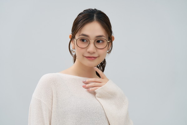 Zoff 水越みさと　ZO252006_64A1 ブラウン　クリア　眼鏡　メガネ Zoff 水越みさと ZO252006_64A1 ブラウン クリア 眼鏡 メガネ Zoff