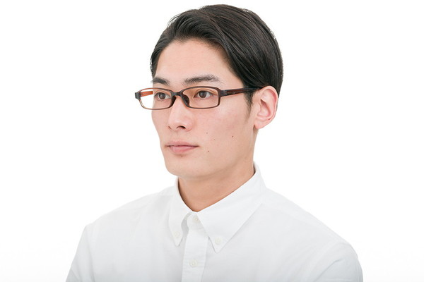 軽い掛け心地/定番のスクエア/SUPER LIGHT（ZA211012-43A1）｜メガネの