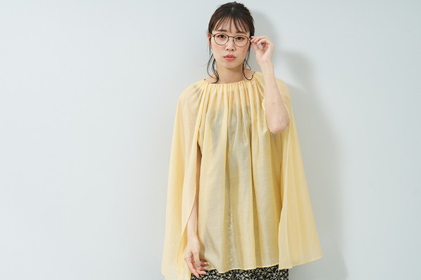 ストライプのみ マルチストライプ内柄のテンプル/WOMEN'S BASIC（ZC222001-43F1