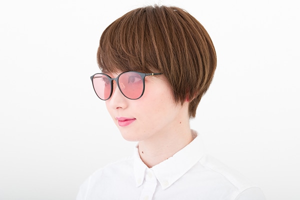 Begin特集商品]Zoff SMART Skinny SUNGLASSES/紫外線カット率